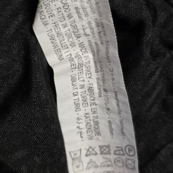 Zara Man Modern Flat Front Pants Men’s 31 Black Casual Slim Fit - Picture 5 of 6